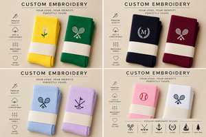 Chaussettes Athlétiques Personnalisées pour Hommes avec Logo Brodé – Spandex/Coton, Idéales pour le Pilates, le Tennis et les Marques de Style de Vie, Tenues de Travail - Product Image 5