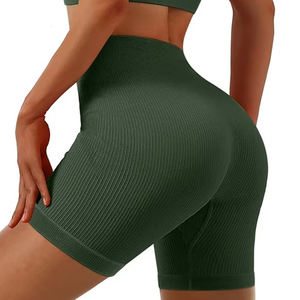 Conjunto Deportivo de Gimnasio para Mujer, Transpirable, de Cintura Alta, con Logotipo Frontal Sólido y sin Costuras, Top, Sujetador Deportivo y Leggings, Ropa Deportiva para Yoga - Product Image 3