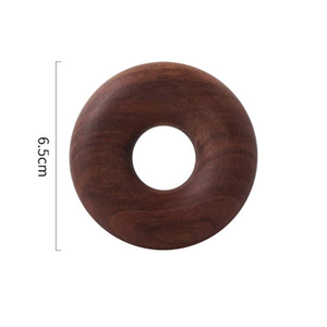 Clip para sellar bolsas de café, snacks y alimentos, de madera maciza de alta calidad, forma redonda, al precio más bajo. - Product Image 1