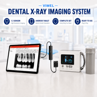 Ensemble complet d'appareil de radiographie dentaire portable, unité de radiographie vétérinaire pour animaux de compagnie avec capteur RVG et ordinateur tablette