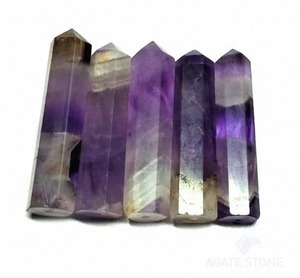 Aigue-marine naturelle polie en forme de crayon, cristal de guérison, baguette terminée pour le nettoyage de l'aura, l'attraction amoureuse, l'énergie et la mascotte Feng Shui - Product Image 2