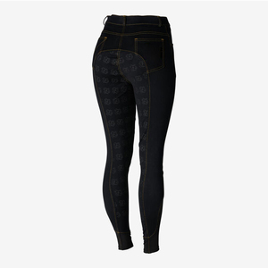 Pantalon d'équitation extensible 4 directions de haute qualité, leggings, collants, vêtements d'équitation en tissu technique au toucher doux - Product Image 4