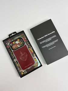 Gold Foil Stamping Custom Design Screen Protector Cardboard Package Box with V Slot Finish - Product Image 5