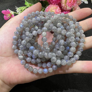 Natural Crystal <b>Bracelets</b> 6-10 mm Bead Healing Gemstone <b>Bracelets</b> Amethyst Onyx Chrysocolla Rose Quartz Lapis Selenite Amazonite - Product Image 6