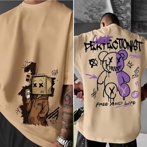 Camiseta de Hombre Casual, Holgada, de Manga Corta, 100% Algodón, Transpirable, Ecológica, con Logotipo Personalizado - Product Image 1