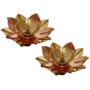 Golden Lotus Flower Shape <b>Decorative</b> <b>Accent</b> Gold Finish Lotus Sculpture for Tabletop Living Room Bedroom Office Shelf Table Deco - Product Image 6