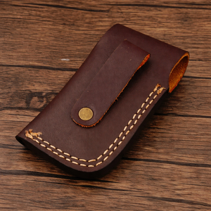 Cuchillo de Bolsillo Plegable de Acero de Damasco Hecho a Mano para Camping - Hoja Plegable con Mango de Madera, Personalizable OEM/ODM, Grado Industrial - Product Image 5