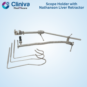Support flexible pour instruments chirurgicaux avec écarteur hépatique Nathanson – Instruments chirurgicaux réutilisables de haute qualité - Product Image 4