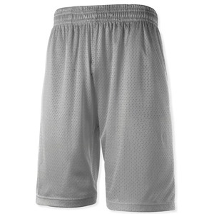 <b>Men</b> Solid Color Polyester Drawstring Shorts Regular Fit Woven Breathable Swim <b>Trunk</b> Gray - Product Image 2