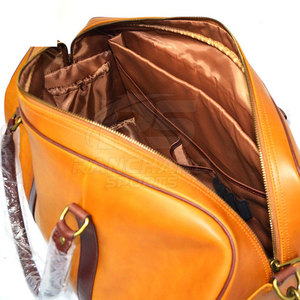 Bolsa de Viaje Deportiva de Cuero Moderna, Bolsa de Lona para Gimnasio, Equipaje de Gran Espacio con Correas Resistentes, Bolsas de Lona de Cuero - Product Image 5