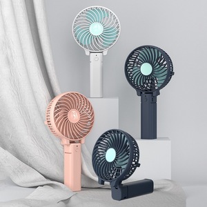 3-in-1 <b>Foldable</b> Neck Wearable Handheld Fan with 1800mAh Battery Over 5 Hours Runtime USB Rechargeable Button Control <b>Desk</b> Use - Product Image 2