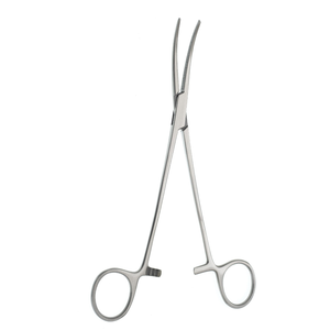 Pinzas Schnidt Tonsil Forceps de 7 1/2″ Ligeramente Curvadas con Anillos Cerrados, Instrumento Quirúrgico de Acero Inoxidable para ORL, Herramienta de Precisión - Product Image 2