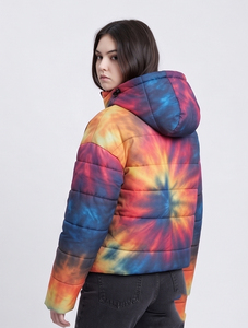 Chaqueta Acolchada Unisex de Invierno, Cortavientos, Ecológica, Estilo Urbano, con Capucha y Cierre, Abrigo Grueso de Poliéster Informal para Hombre - Product Image 2