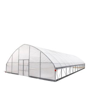 30 'X 50' TMG-GH3050 Tunnel serra 6 Mil chiaro EVA pellicola di plastica con struttura a mano a manovella a lato arrotolare serre agricole - Product Image 1