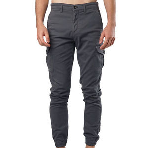 Pantalon cargo décontracté d'été pour homme, respirant, taille mi-haute, coupe régulière, conçu pour un port quotidien confortable, idéal pour la vente en gros - Product Image 4
