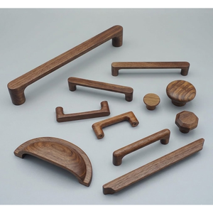 Custom Solid Wood <b>Door</b> <b>Pulls</b> Elegant Wooden <b>Handles</b> for Contemporary Home Decoration Solid Wood <b>Pull</b> & <b>Handles</b> - Product Image 1