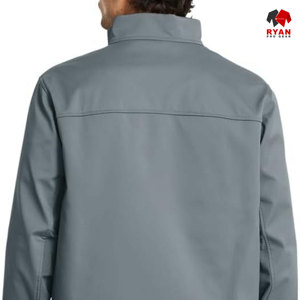 แจ็คเก็ตซอฟต์เชลล์ดีไซน์พิเศษสำหรับผู้ชาย ยี่ห้อ Ryan Pro Gear ปิดซิป พร้อมโลโก้แบบกำหนดเอง สวมใส่สบายๆ - Product Image 2