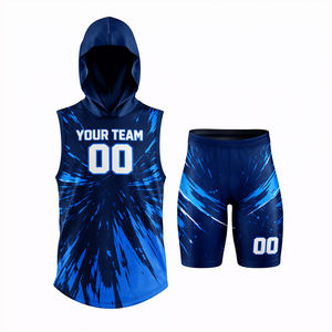 Tenue de sport confortable sur mesure pour jeunes américains, football 7v7 pour hommes, vente en gros, respirante - Product Image 2