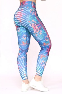 Leggings de Cintura Alta sin Costuras con Estampado Personalizado, Pantalones de Yoga Transpirables y Elásticos para Fitness, Deportes y Gimnasio - Product Image 4