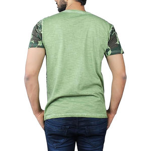 Camiseta Casual de Manga Corta para Hombre, Talla Grande, Hecha en Pakistán, Tejida, Transpirable, Antiarrugas, de Secado Rápido, Ecológica, de Poliéster/Algodón - Product Image 3