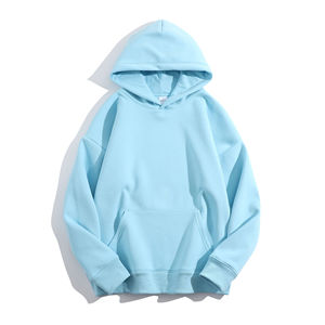 Últimas tendencias en moda de invierno para mujer: sudaderas con capucha de color sólido, informales, con logo personalizado, precio premium económico, venta al por mayor, OEM, exportación, con forro. - Product Image 2