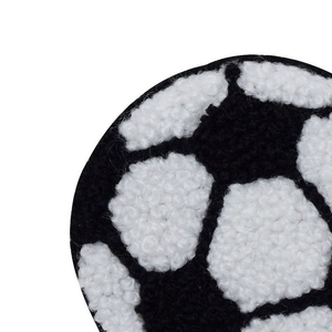 Badge en chenille personnalisé OEM ODM de haute qualité, thermocollant pour vestes, sweats à capuche, casquettes et sacs - Product Image 3