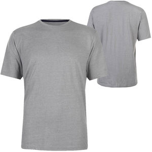 T-shirts vierges pour hommes en coton 100% respirant, personnalisables avec logo, décontractés, faible MOQ, sublimation et transfert thermique - Product Image 1