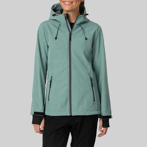 Chaqueta Softshell para Mujer con Logotipo Personalizado, Chaqueta Softshell Impermeable para Mujer - Product Image 3