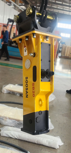 Disyuntor hidráulico SB 20 tipo caja adecuado para mini excavadoras y MINICARGADORA Bob CAT con 1,2-3 toneladas para trabajos de demolición - Product Image 2