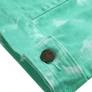 Classic Winter Jacket Featuring Distressed Jeans Jacket Design For Outdoor And Casual Lifestyle - Product Image 6