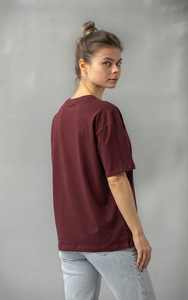 T-shirts surdimensionnés personnalisés avec logo OEM pour hommes, manches courtes, 100% coton, coupe ample, col rond, respirants, t-shirts de jogging pour hommes - Product Image 5