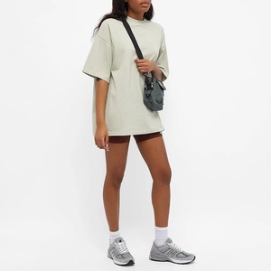 เสื้อยืดคอกลมแขนสั้นทรงโอเวอร์ไซส์ ผ้าคอตตอนเจอร์ซีย์ สำหรับผู้ชาย สไตล์ลำลอง ลายพิมพ์ตามสั่ง ทรงปกติ ระบายอากาศได้ดี น้ำหนัก 220 กรัม แบบถัก - Product Image 5