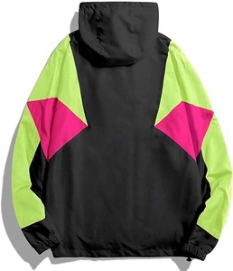 Custom New Design Windbreaker Jacket Waterproof Men Casual Sport Full Zipper Hooded <b>Wind</b> <b>Breaker</b> Jacket - Product Image 2