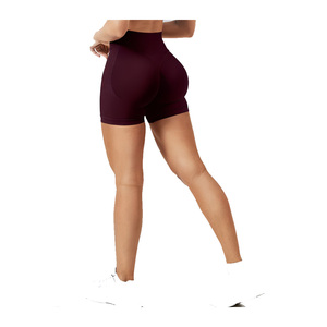 AMAZOP INDUSTRIES Seamless Women's High Waist Thin <b>Leggings</b> <b>Patterned</b> Stretch Breathable Quick Dry Spandex Knitted Yoga Cycling - Product Image 6