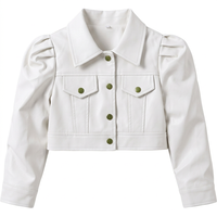 Blouson universitaire rouge pour homme avec logo frontal, fermeture à boutons recouverts, couleur unie, coupe ajustée, coupe-vent d'hiver, écologique et respirant