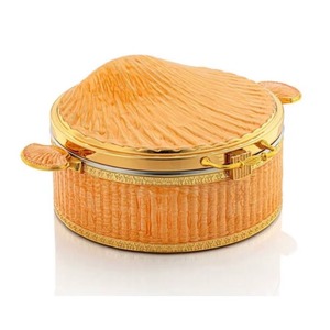 Modern Stainless Steel Casseroles With Wooden Finish Round Design Durable Pot Cover For Gas And Induction Cooker - Product Image 4