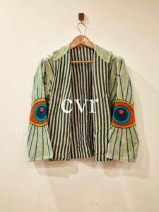 Chaqueta Bohemia de Algodón Bordada, Manga Larga, Cuello Mandarín, Cierre de Cremallera, Bordado a Mano con Diseño de Ojos, Ropa Exterior para Mujer Adulta - Product Image 4