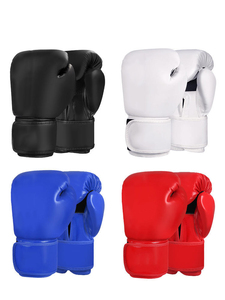 Guantes de Boxeo Juveniles de Alta Calidad con Logotipo Personalizado, Plástico Impermeable, Transpirables, con Cordones, para Competencia - Product Image 3