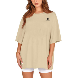 Camiseta de Verano para Mujer, Formal, Ecológica, Estampada, Transpirable, de Manga Corta, de Algodón, Ligera y Elegante - Product Image 1