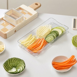 Coupe-<span class=keywords><strong>légumes</strong></span> multifonction en plastique, meilleur trancheur de fruits en acier inoxydable, <span class=keywords><strong>râpe</strong></span> <span class=keywords><strong>manuelle</strong></span> pour <span class=keywords><strong>légumes</strong></span> - Product Image 6