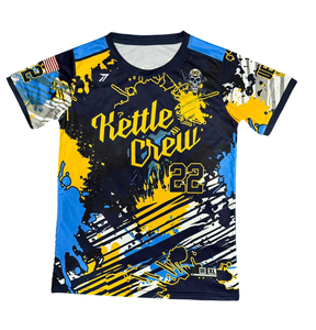 Camiseta de Fútbol Ecológica al por Mayor para Adultos, Certificada OEKO-TEX, Poliéster Reciclado, Transpirable, Personalizable con Logotipo - Product Image 1