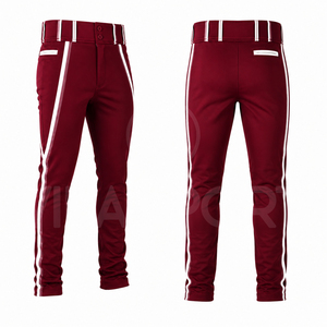 Ropa de Béisbol Profesional, Pantalones de Béisbol Personalizados para Equipos, Uniformes Deportivos Ligeros y Transpirables, Fabricante - Product Image 5