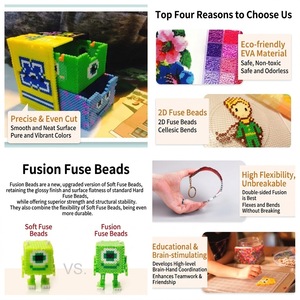 BUISIS DIY 5mm Fuse Beads , 83 Colors - Product Image 5