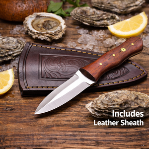 Cuchillo para Ostras de Madera SAZ ENTERPRISES al por Mayor con Funda, Herramientas para Mariscos, Abridor de Mariscos, Accesorios de Cocina Ecológicos Aptos para Lavavajillas - Product Image 3