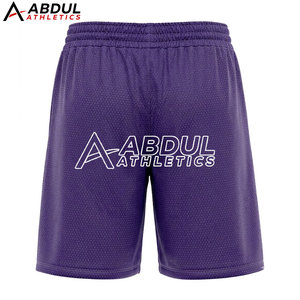 Pantalones cortos de malla suaves y transpirables para hombre, diseñados para ser ideales para fitness, correr y actividades al aire libre en verano. - Product Image 3