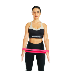 Ensemble de bandes de résistance en latex naturel avec logo personnalisé - Bande de fessiers mini et cercle de hanche pour le yoga et la gym (OEM) - Product Image 2