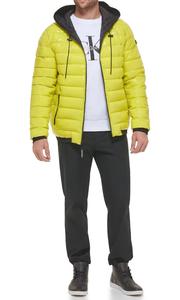 Veste matelassée personnalisée en duvet de canard avec fermeture éclair et transfert thermique - Product Image 5