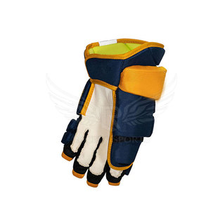 Gants de hockey sur glace renforcés de haute qualité avec design confortable du paume en cuir et fonctionnalités intelligentes - Product Image 6