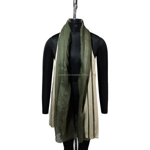 Venta al por mayor logotipo personalizable patrón bufandas de lino estola estilo chales tradicionales para mujeres niñas - Product Image 4