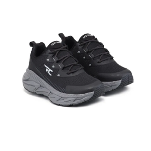 Mountain <b>Black</b> Hiking <b>Sneakers</b> for <b>Men</b> Low Ankle Lace Up Outdoor Footwear Comfortable Trekking Shoes Built - Product Image 1